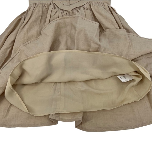 Keepsake The Label Sand Set Me Free Spaghetti Strap Mini Dress Size 2 Women's - Picture 5 of 6